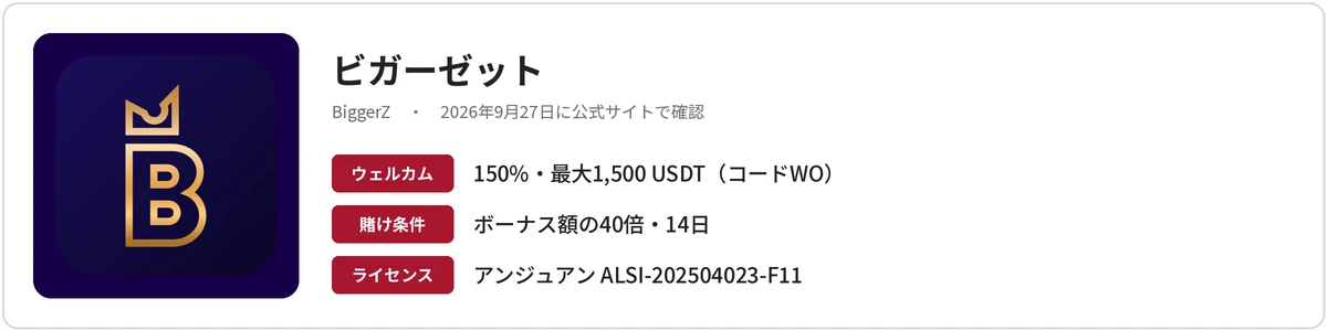 ビガーゼットの概要