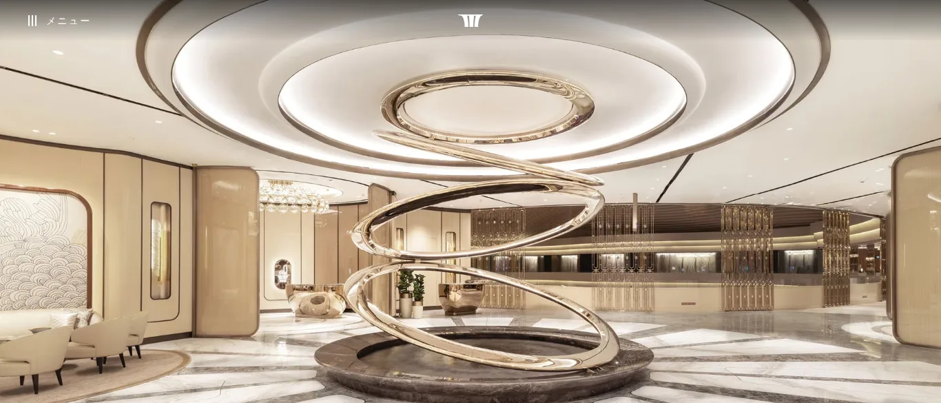 Marina Bay Sands casino entrance hall in Singapore from the official website